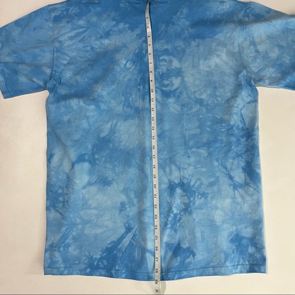 Vintage Dolphin T-Shirt Underwater Ocean Scene Allover Print Waves Surfing - Picture 6 of 6